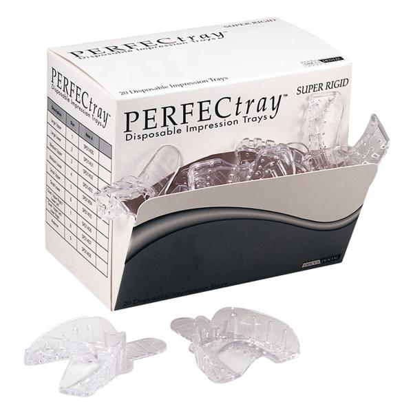 Perfectray Disposable Full Arch Impression Tray Perforated 1 Large Upper 20/Pk