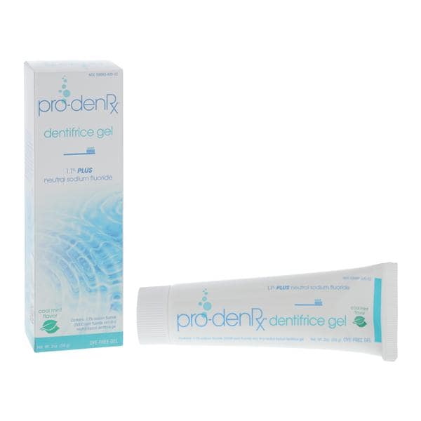 Pro-DenRx® Fluoride Gel 1.1% NaF Mint 2oz/Bt