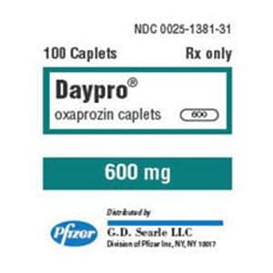 Daypro Caplets 600mg Bottle 100/Bt