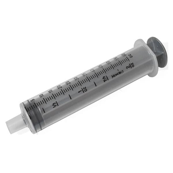 Monoject Irrigation Syringe 60cc Low Dead Space 20/Bx