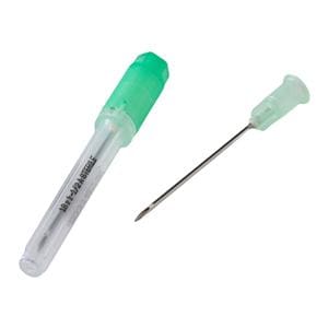 Monoject Hypodermic Needle 18gx1-1/2" Green Conventional 100/Bx