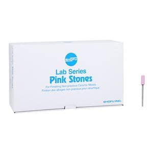 Lab Series Aluminum Oxide Mounted Stones Pink 72/Bx