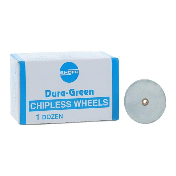 Chipless Wheels Unmounted Silicone Carbide Green 12/Bx