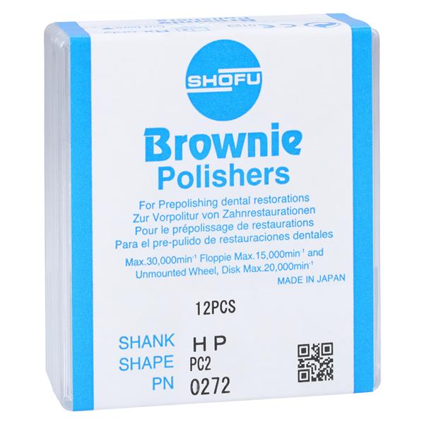 Brownie Silicon Polisher Refill 12/Bx