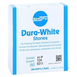 Dura-White Mounted Stones White 12/Bx