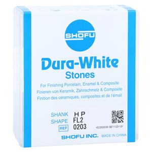 Dura-White Mounted Stones White 12/Bx