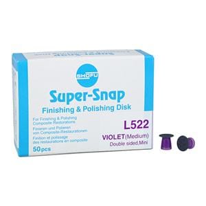 Super-Snap Finishing Disc Double Sided 50/Bx