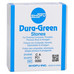 Dura Green Impregnated Silicone Carbide Stones 12/Pk