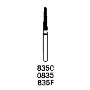 Robot Diamond Bur Friction Grip Fine 223/016 6/Pk