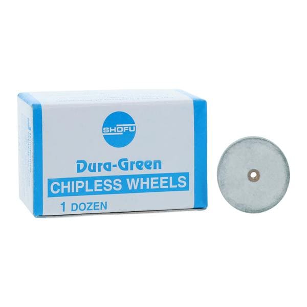 Chipless Wheels Unmounted Silicone Carbide Green 12/Bx