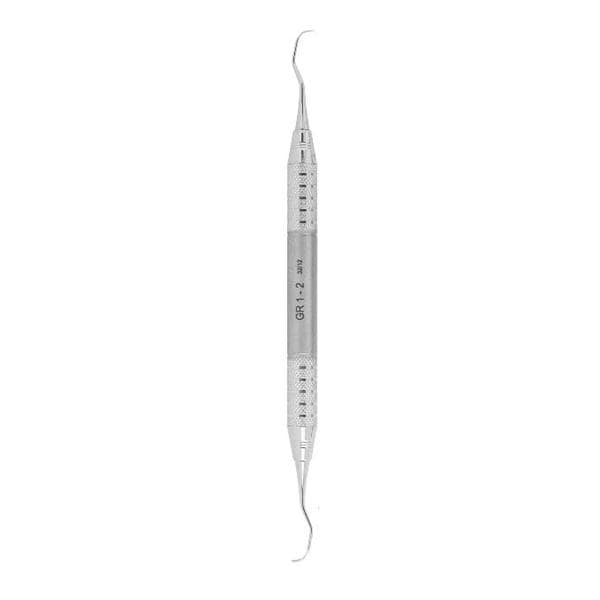 Curette Gracey Double End Size 1/2 Life Steel Stainless Steel Ea