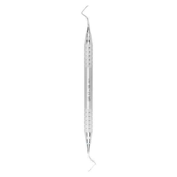 Curette Gracey Double End Size 17/18 Life Steel Stainless Steel Ea