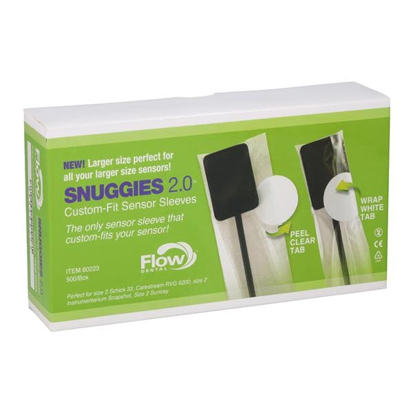 Snuggies 2.0 Adjustable Sensor Sheaths Large 500/Bx