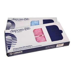 Disposa-Bib Bib Holder Pink Cloth Disposable 200/Bx