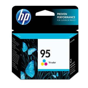 HP 95 Tricolor Ink Cartridge With Vivera Original Ink (C8766WN) Ea