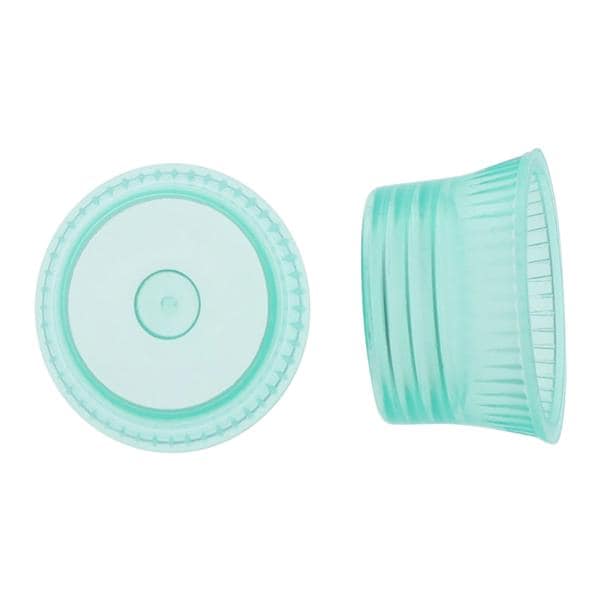 Uni-Flex Test Tube Plug Cap Plastic Green 1000/Pk