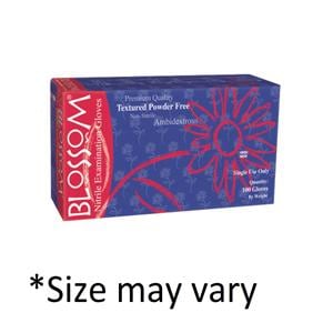 Blossom Nitrile Exam Gloves Medium White Non-Sterile