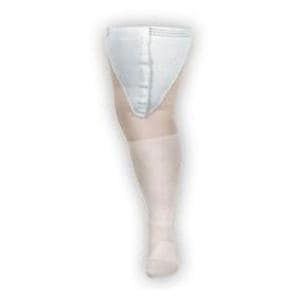 CAP Anti-Embolism Stocking Thigh High 2XL/Long Unisex White