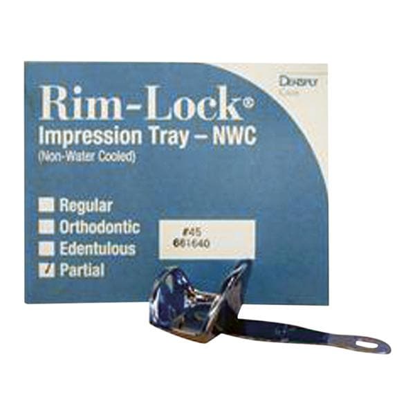 Rim-Lock Partial Impression Tray Non Perforated 45 Small Ea