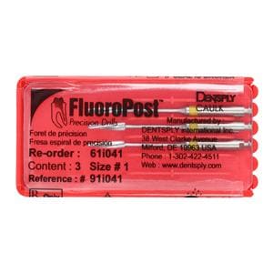 FluoroPost Post Drill Refill Size 1 Yellow 3/Pk