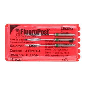 FluoroPost Post Drill Refill Size 4 Green 3/Pk