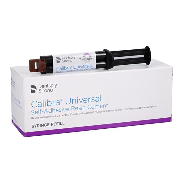 Calibra Universal Automix Cement Translucent Syringe 2/Pk