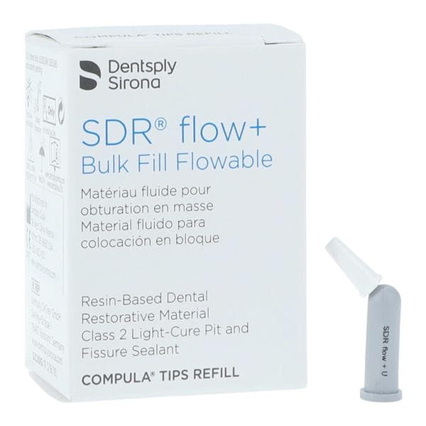 SDR flow+ Bulk Fill Composite Universal Compula Tip Refill 15/Pk