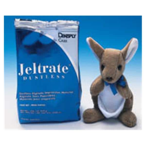 Jeltrate Dust Free Alginate 454 Gm Pouch Package Regular Set 8/Ca