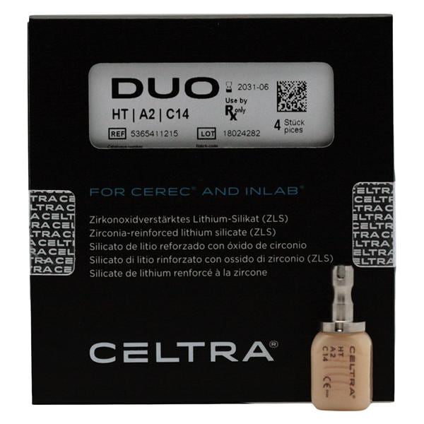 CELTRA Duo LT C14 A1 For CEREC 4/Pk