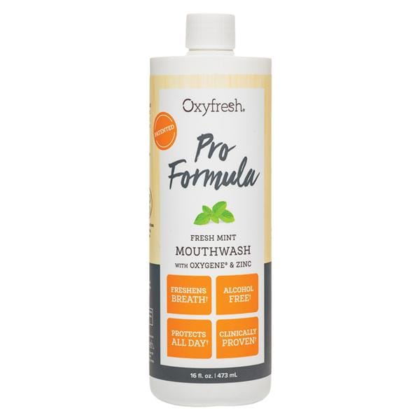 Oxyfresh Pro Formula Fresh Mint Mouthwash 16 oz Bottle 16oz/Bt