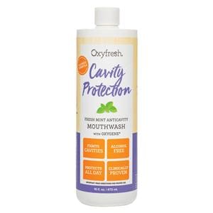 Oxyfresh Cavity Protection Fresh Mint Mouthwash 16 oz 16oz/Bt