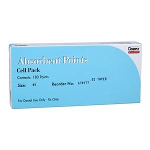 Absorbent Points Size 40 0.02 180/Bx