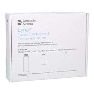 Lynal Tissue Conditioner Temporary Reliner White/Clear Powder/Liquid Ea