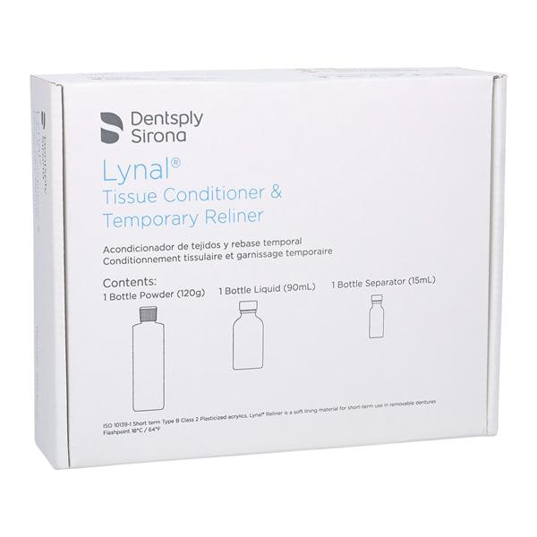 Lynal Tissue Conditioner Temporary Reliner White/Clear Powder/Liquid Ea