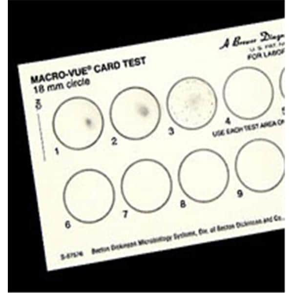 Macro-Vue RPR Antigen Suspension Moderately Complex 3/Bx