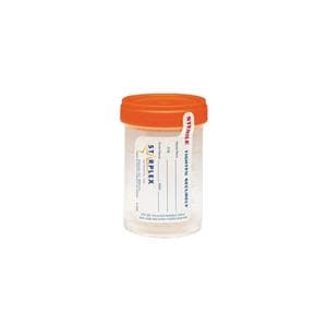 Leakbuster Speciment Container Polypropylene 60mL Sterile 500/Ca