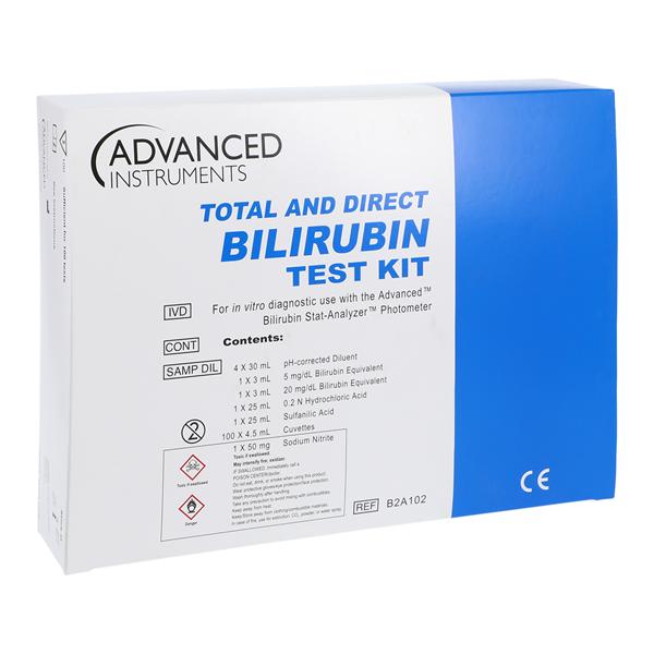 Total/ Direct Bilirubin Test Kit Ea