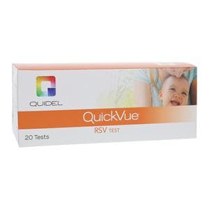 QuickVue RSV Dipstick Test Kit CLIA Waived 20/Bx, 12 BX/CA