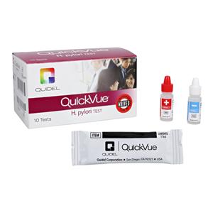 QuickVue H. pylori IgG Test Kit CLIA Waived 10/Bx, 10 BX/CA