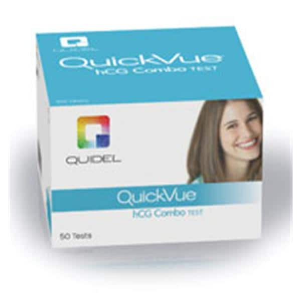 QuickVue One-Step hCG Combo Cassette Test CLIA Waived 50/Bx