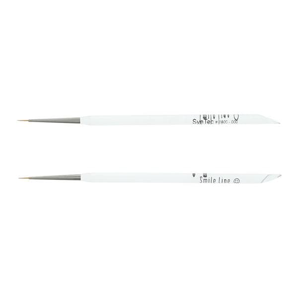 SynTec Ceramist Brush Synthetic Bristle #000 2/Pk