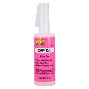 Zap CA Adhesive Pink Instant 2oz/Bt