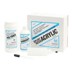 Splint Orthodontic Resin Acrylic Clear 1Lb