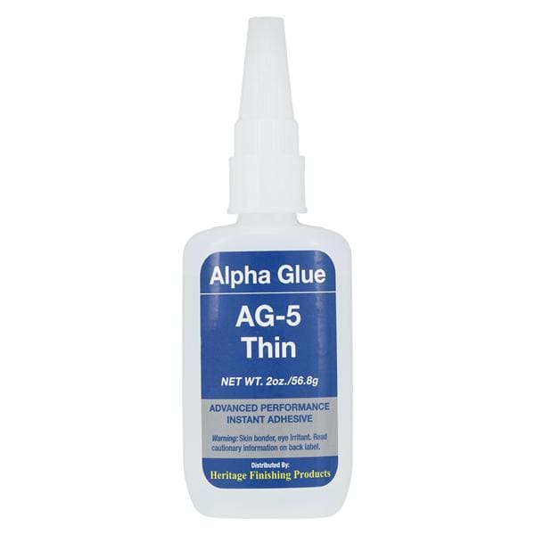 Alpha Glue Adhesive 1-5 Seconds 2oz/Bt