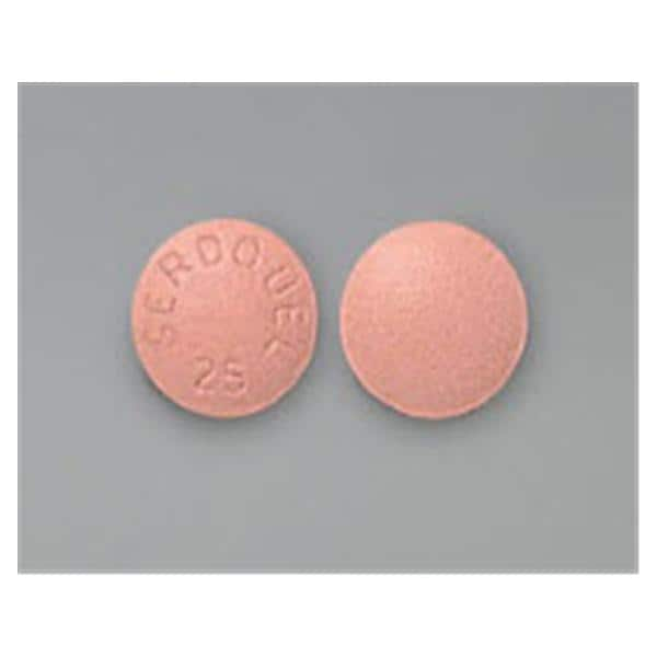 Seroquel Tablets 25mg Bottle 100/Bt