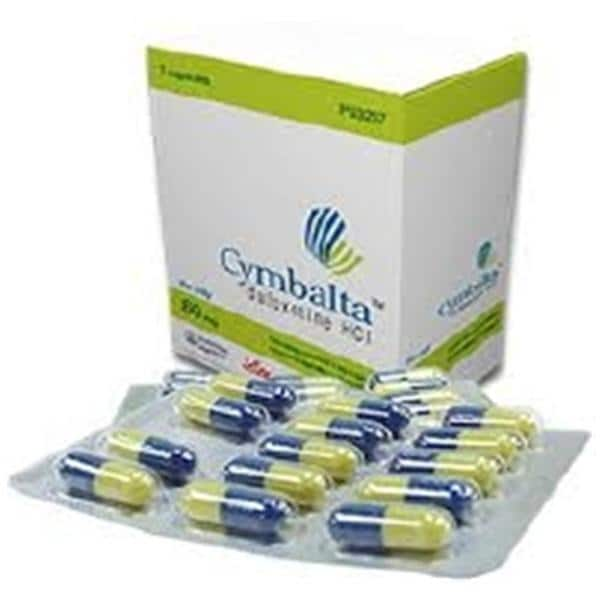 Cymbalta Capsules 60mg Bottle 30/Bottle Each