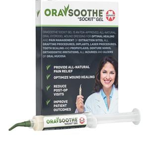 OraSoothe SOCKIT Periodontal Dressing Hyrdogel 10 Gm 5/Pk