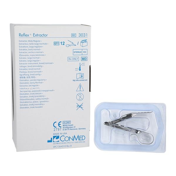 Reflex Skin Staple Extractor Stainless Steel 12/Ca