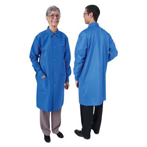 DenLine UltraLite Air-Perm Long Coat 3Pkt Lng Tpr Slv 41 in 3X Large Ryl Ea