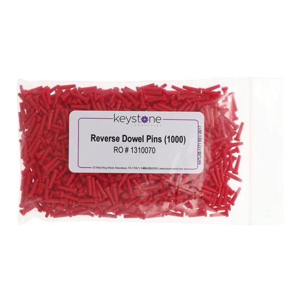 Dowel Pin Reverse 1000/Pk